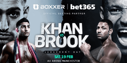 英国博彩公司bet365力推的拳击比赛Khan vs Brook日期即将到来
